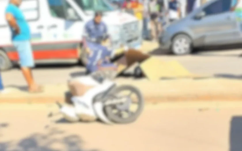 acidente moto caetite