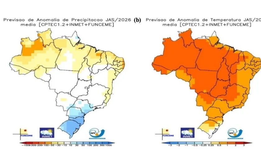 Previsão Inmet inverno