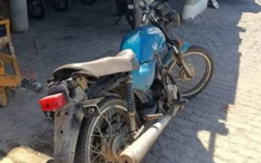 moto apreendida guanambi