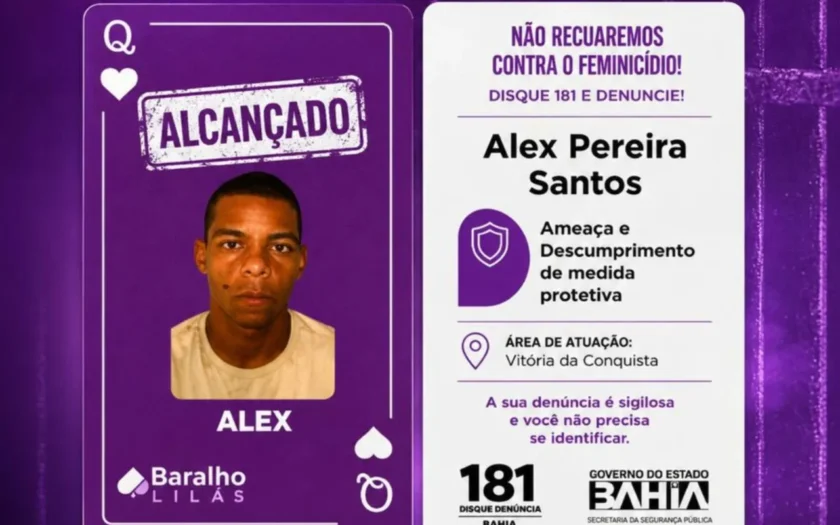 Baralho do Crime Vitória da Conquista