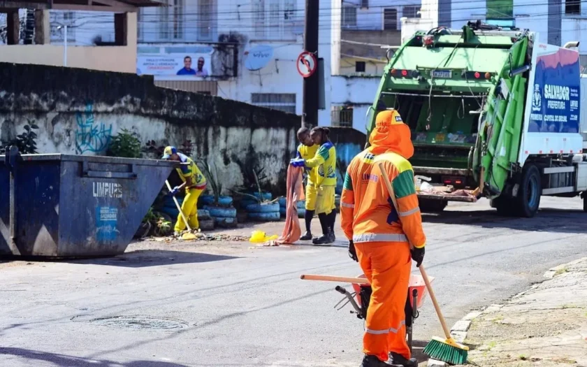 Horarios caminhão Limpurb Salvador