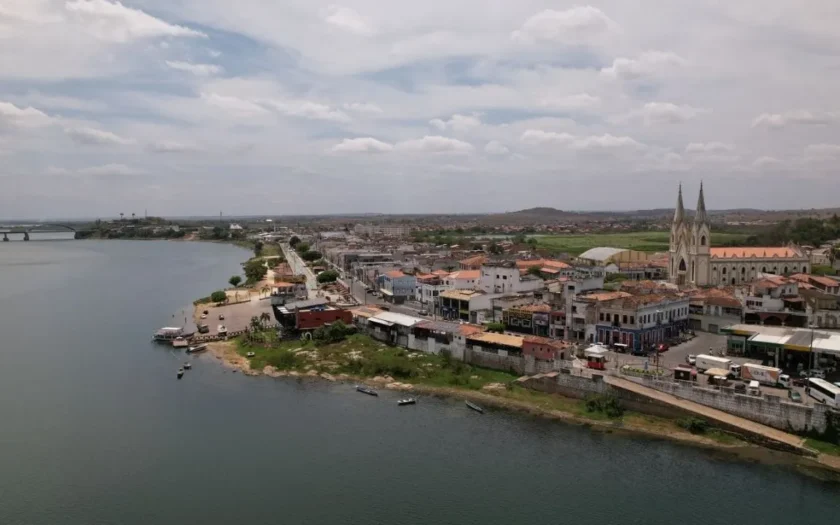 Rio São Francisco em Propriá-SE